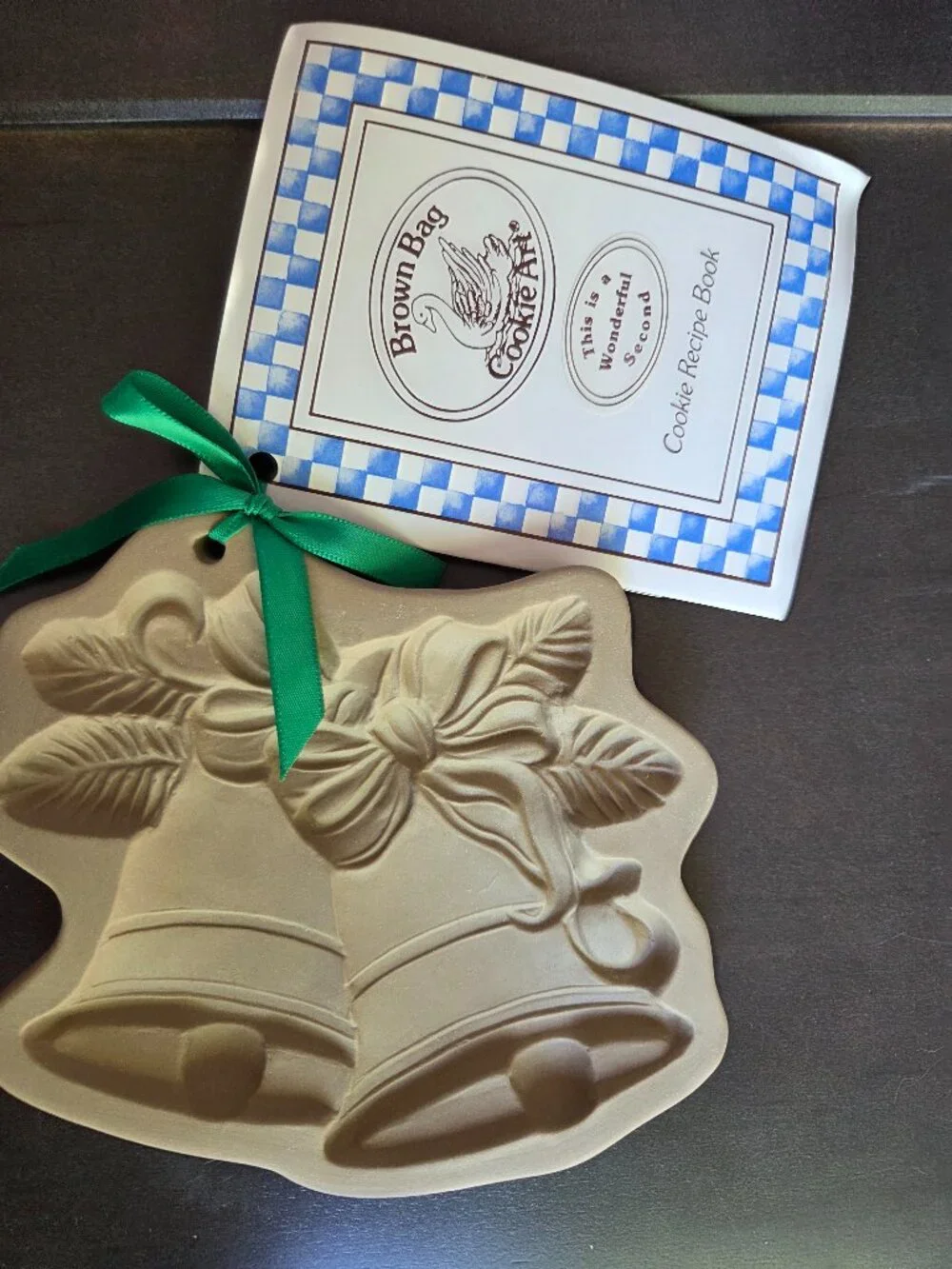Vntg 1990 Brown Bag Cookie Mold 